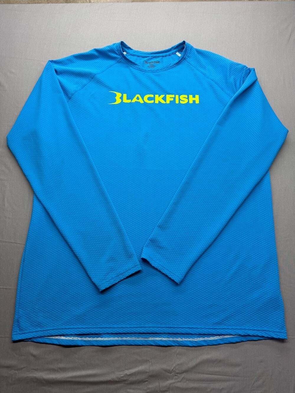 Blackfish CoolCharge UPF Angler Long Sleeve Shirt - Blue - 3XL